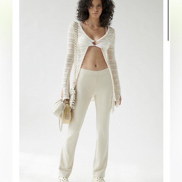 UO Iman Knit Straight Leg Pant - Picture 3 of 9